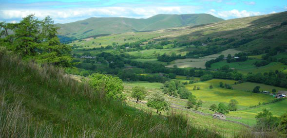 Looking towards the Howgills