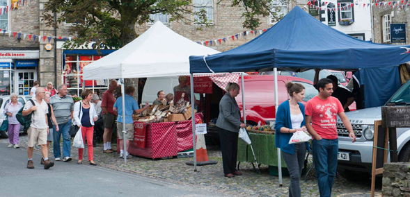 Farmers Market in Grassington