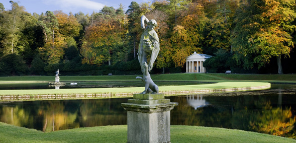 Autumn colours at Fountains Abbey