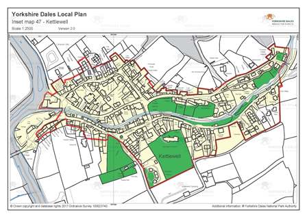 Local Plan Inset map - Kettlewell village