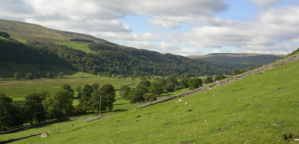 The Dales Way traverses the length of Wharfedale