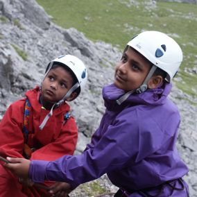 Climbing at Twisleton